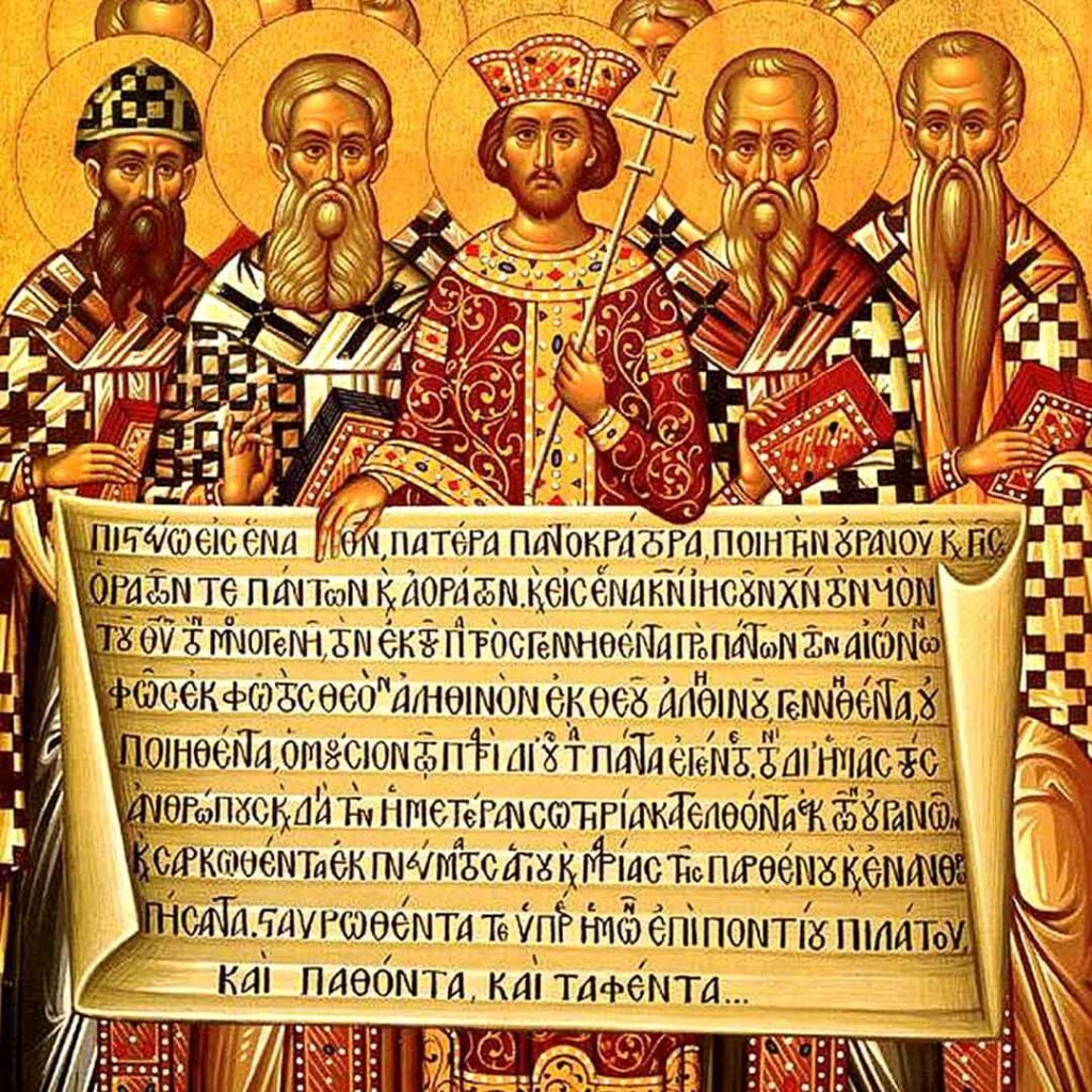 símbolo niceno constantinopolitano católico