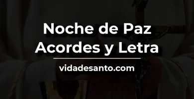 Noche de paz acordes y letra
